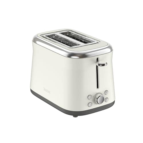 Tefal Collection, Toaster 2 Slots, Retro Stainless Steel Design, Raised Lever, 8 Levels of Gilding, TT720AE0 - Image 2