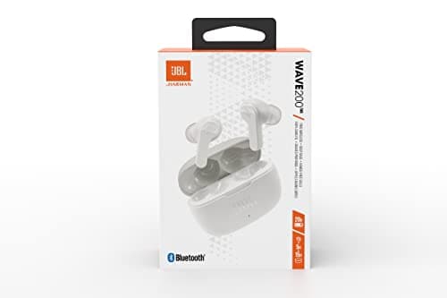 JBL Wave 200TWS True Wireless In-Ear Headphones with Bluetooth Technology and Voice Assistant - Up to 25 Hours Battery Life - Includes Charging Case - White - Image 8