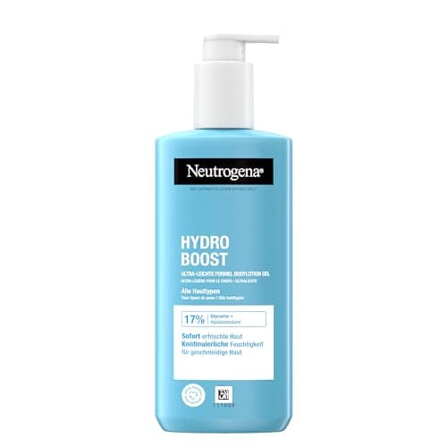 Neutrogena Hydro Boost Body Lotion Gel Formule Ultra Légère pour Peau Souple Hydratant Lotion Corps avec 17% de Glycérine + Acide Hyaluronique Gel Crème pour le Corps pour Tous Les Types de Peau - Image 2