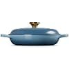 Le Creuset Chambray 2118026434441 Signature Enamelled Cast Iron Stewpot, Round, 26 cm, 2 L, 4.2 kg - Image 4