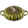 Le Creuset Enamelled Cast Iron Pumpkin Casserole Dish, 2.6 Litre, Olive - Image 4