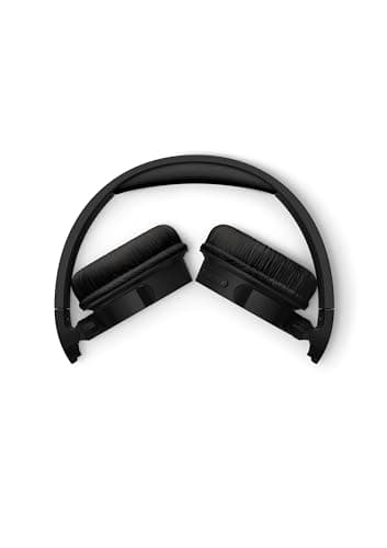 Philips TAH4209BK Casque sans Fil Supra-aural Bluetooth léger, Isolation phonique Passive, 55 Heures d’autonomie, Son Naturel, appels clairs, Basses dynamiques, Recharge en 2 Heures Via USB-C - Noir - Image 4