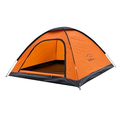 Camping Tent 3-4 Person Lightweight Stable Waterproof 4 Person Family Dome Tent for Camping Travel Trekking Garden Festival - Image 2