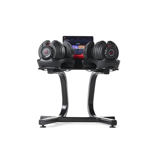 Bowflex Dumbbell Stand with Media Stand - Image 6