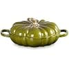 Le Creuset Enamelled Cast Iron Pumpkin Casserole Dish, 2.6 Litre, Olive - Image 2