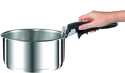 Tefal Ingenio Preference Stainless Steel Saucepans 16/20 cm (1.6/2.6 L) Induction + Removable Induction Handle L9408802 - Image 6