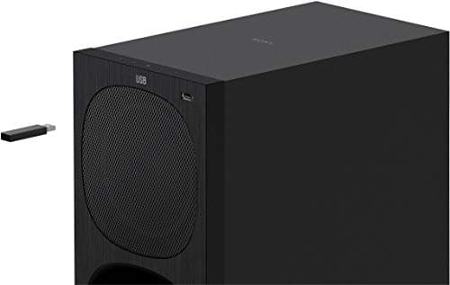 Sony 5.1 HT-S20R Dolby Surround TV Soundbar with Wired Subwoofer and Rear Speakers - Black - Image 7