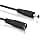 InLine - DC Extension Cable, Universal Power Extension Cable for Amazon Echo Dot, LED Strips, CCTV Cameras, 4x1.7mm DC Plug/Plug, Black, 5m - Image 3