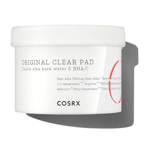 COSRX One Step Original Clear Pad 70 Disques | Exfoliant Cotons 1% BHA et 86% Eau d’Écorce de Saule Peeling Toner Lotion Tonique | Soins Pour le Visage Peau Sensible d'Acné avec Acide Salicylique - Image 3