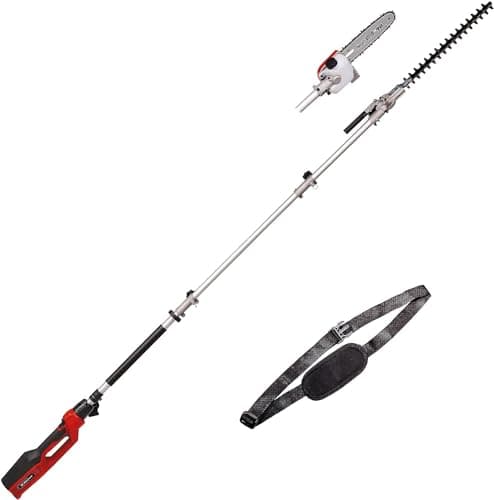 Einhell Telescopic hedge trimmer GC-HC 90/2046 T (900 W, cutting length 41.2 cm for the hedge trimmer and 18 cm for the pruner, handle extends up to 2.6 m) - Image 2