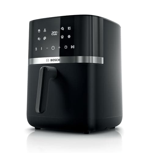 Bosch Air Fryer Series 4, MAF462B0, Oil Free Deep Fryer, 6.1 L, 7 Programs, Dual Heat, Defrost & Keep Warm Functions, Touch Screen, Cooks Up To 65% Faster, Black - Image 2