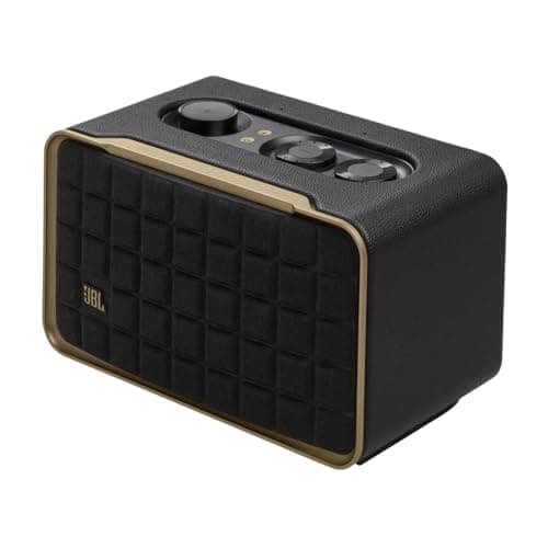 JBL Authentics 200 Enceinte Smart Home avec WiFi, Bluetooth et assistants vocaux, design rétro, noire - Image 3