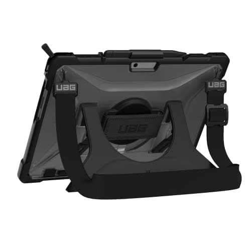Urban Armor Gear Plasma Case for Microsoft Surface Pro 9 [Certified Designed for Surface, Wrist Strap & Shoulder Strap, Compatible Type-Cover, Stand Function, Surface Pen Support] Ice - Image 8