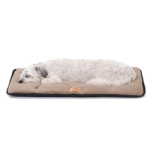 Ferplast Lit pour Chien Coussin pour Petits Chiens Tissu Double Face Anti-rayures et Imperméable, Matelas Chaud en Micropolaire pour Chien Lavable en Machine à 30° 57 x 38 x 3,5 cm.Noir - Image 3