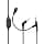 kwmobile Compatible with Sony WH-1000XM5 / WH-1000XM4 / MDR-100ABN / V-Moda - Replacement 3.5mm Headphone Cable with Mic and Volume Control - Image 6