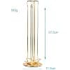 Coffee Capsule Holder Compatible with Nespresso Capsules (40 Pcs) Gold Iron Capsule Holder 4.5 x 14.8 inch 360 Degree Rotating Capsule Holder Coffee Capsule Holder - Image 3