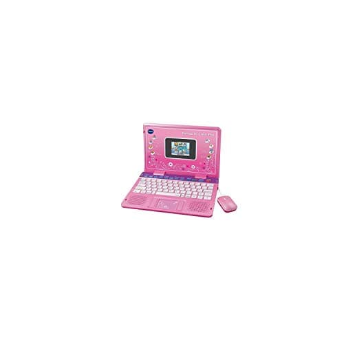 VTech - Genius XL Color Pro Bilingual Pink, Children's Computer with Colour Screen, Mouse, 90 Educational and Scalable Activities, Gift for Children from 6 to 11 Years - Content in French and English - Image 2