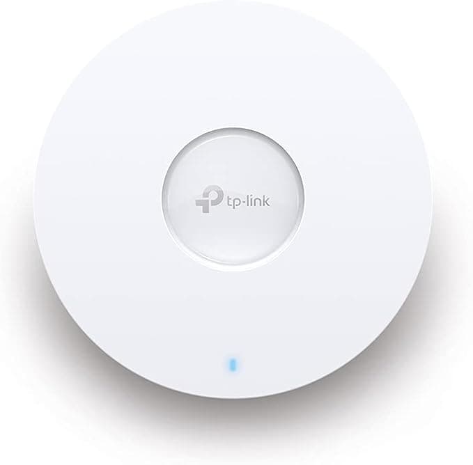 TP-Link TP-Link EAP670 AX5400 Gigabit WiFi 6 Wi-Fi Access Point (Omada SDN, Central Management, 1 Port 2.5G, Seamless Roaming, PoE/DC Power) White, WiFi 6, AX5400
