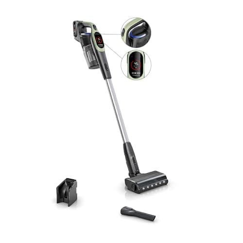Bosch, aspirateur Balai sans Fil, Unlimited 9, Batterie 3.0 Ah, Technologie MicroClean, bac à poussières Facile à Vider, éclairage LED, Vert, BBS921TBA - Image 3