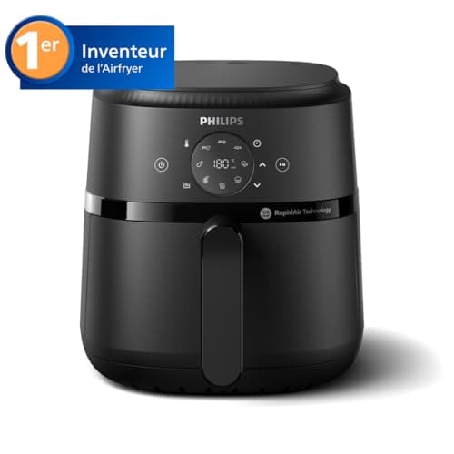 Philips Airfryer 2000 Series - Air Fryer 4.2L, 13 Cooking Modes, RapidAir Technology, Up to 90% Less Fat, Cooking Window, Touch Screen, Black (NA229/00) - Image 3
