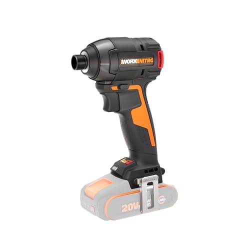WORX Visseuse à chocs sans Fil 20V WX265.9, Couple Max de 200 Nm, 3 Vitesses, Moteur Brushless, Applications Multiples, Compacte et Ergonomique, Eclairage LED, Sans Batterie ni Chargeur - Image 5