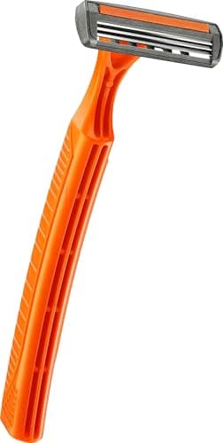 BIC 3 Sensitive - 16 Disposable Razors for Men, 3 Blades with Lubricating Strip for a Gentle and Accurate Shave - Pack of 4 Packs of 4 - Image 5