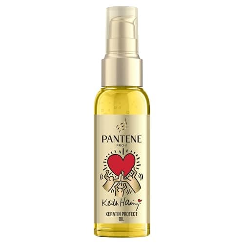 Pantene Pro-V x Keith Haring Art Collection Repair & Protect Keratin Protect Hair Oil 100ml Intense Repair, Daily Nourishing Oil Without Rinse, For Dry And Damaged Hair - Image 3
