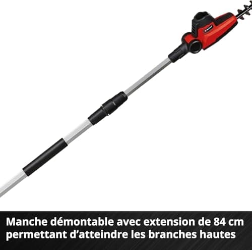 Einhell Cordless Telescopic Hedge Trimmer GC-HH 18/45 Li T-Solo Power X-Change (li-ION, 18 V, Main Handle Swivel, Motor Block Tiltable to 7 Positions, without Battery or Charger) - Image 7