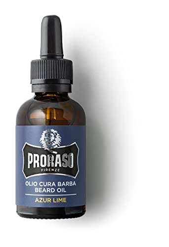 Proraso Huile Barbe, Soin Visage Homme Parfum Bois & Épice, Huile pour Barbe Adoucissante & Protectrice Enrichie en Huiles de Macadamia & Avocat, 30 ml & Huile Barbe Azur Lime, 30 ml - Image 7