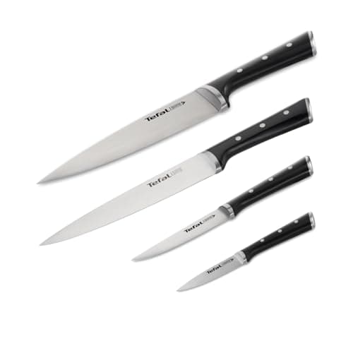 Tefal Ice Force K2324S74 Kitchen Knife Set, German Stainless Steel Blade, 10 Year Guarantee, High Performance Cutting and Sharpening - Image 7