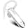New Bee Handsfree Bluetooth Headset, Wireless Bluetooth Headset with Microphone 60 Days Standby Hands Free Headset with Microphone for iPhone Samsung, HTC, LG, Sony, PC (White) - Image 3