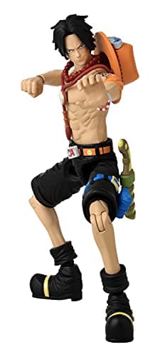 BANDAI - Anime Heroes - One Piece - Portgas D. Ace Figure 17 cm - Officially Licensed One Piece - Action Figure Ace - 36934 - Image 2