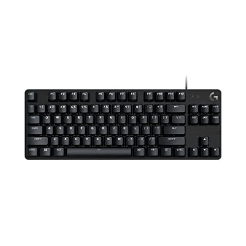 Logitech G413 TKL SE Mechanical Gaming Keyboard – Backlit with Touch Mechanical Switches, Anti-Ghosting, Compatible with Windows, MacOS, French AZERTY – Black - Image 3