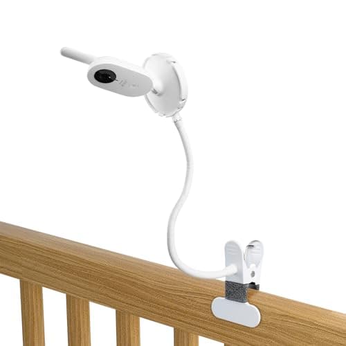 BECEMURU Versatile Flexible Clamp Mount with 1/4 Screw Connection Docking Station Compatible with Philips Avent Video Baby Monitor SCD843/26, SCD833/26, SCD881/26,SCD891/26 - Image 2
