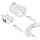 Litcessory Power to Controller Extension Cable for Philips Hue Lightstrip Plus/Gradient Strip Light (7.5 m, Pack of 1, White) - Image 3