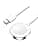Charger for Apple Watch, 1M Magnetic USB C Charging Dock, Portability Quick Charging Station for Watch, Compatible with Apple Watch Series/SE/11/10/9/8/7/6/5/4/3/2/Ultra - White - Image 3