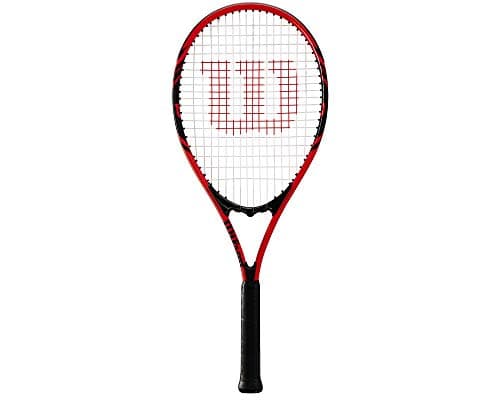 Wilson Federer Unisex Tennis Racket for Beginners to Intermediate Players, Size L1, Red/Black, WRT30480U1 - Image 2
