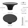 Replacement Bakelite Pot Lid Knob Heat Resistant Dishwasher Safe Compatible with Le Creuset and Other Kitchen Utensils, Black - Image 5