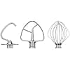 KitchenAid Stainless steel accessories for pastry processor - 3 pieces 5KSM5TH3PSS - Image 2