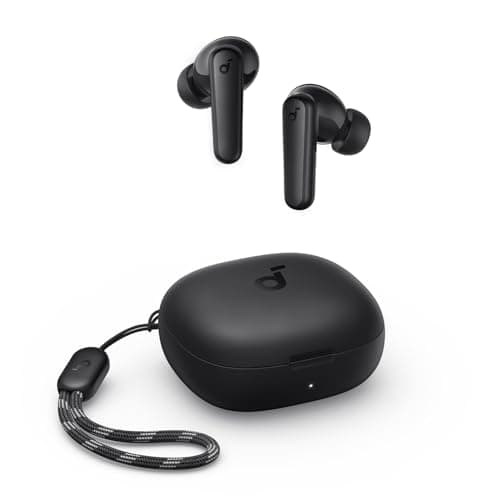 Soundcore P20i Wireless Bluetooth Earphones by Anker, Wireless Bluetooth 5.3 Headphones, 10 mm Drivers, Low Bass, 30 H Playback, IPX5 Waterproof, EQ Via App, 2 Microphones, Single Earphone Mode - Image 2
