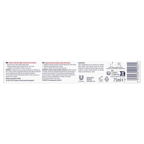 Signal - Pure breath toothpaste - 12h fresh breath - Purified mouth - 95% ingredients of natural origin - 75 ml - Image 5