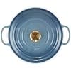 Le Creuset Chambray 21177284344441 Enamelled Cast Iron Signature Casserole Dish with Lid, Ø 28 cm, Round, 6.7 L, 6.1 kg - Image 6