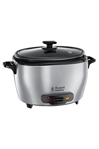 Russell Hobbs Maxicook Rice Cooker [Family] (5L, 14 servings, 700W, Spatula & Pod Incl., Auto Hot Stop & Keep, Also Ideal for Vegetables/Fish etc., Non-Stick Bowl) 23570-56 - Image 2
