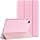 MoKo Case Compatible with Samsung Galaxy Tab A11 8.7 Inch 2025/Galaxy Tab A9 8.7 Inch 2023, Lightweight Hard Case with Stand for All-New Samsung A11/A9 Tablet, Two Viewing Angles, Pink Bouquet - Image 2