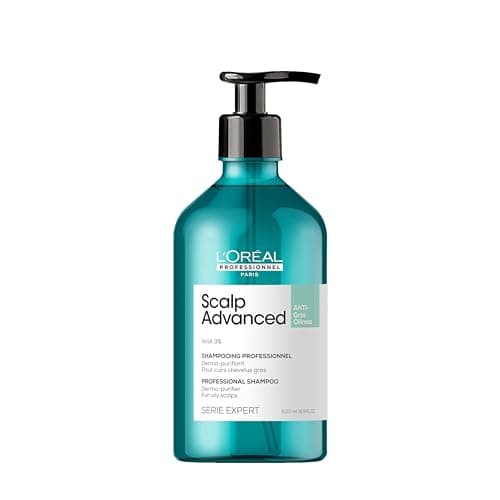 L'OREAL PROFESSIONNEL - Shampoing Anti-Gras enrichi en AHA - -78% de Sébum et +24% de Volume - Soin Dermo-Purifiant pour Cuirs Chevelus & Cheveux Gras - Sans Silicone - 500ml - Image 3