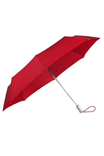 Samsonite Alu Drop S - SAFE 3 SECTION AUTO AUTO ouverte Close Umbrella, 28,5 cm, tomate - Image 4