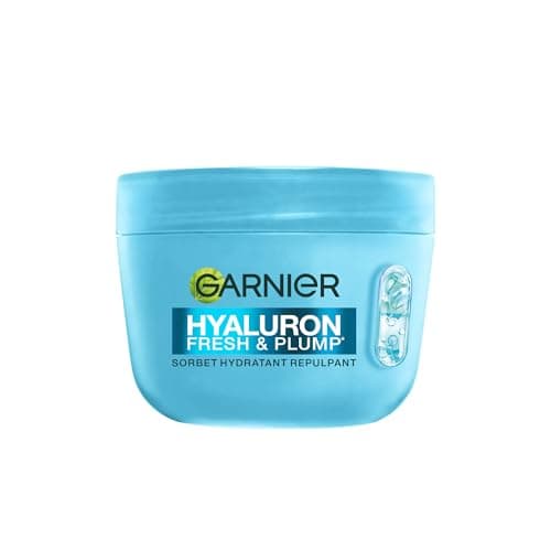 GARNIER - Hyaluron - Crème Sorbet Hydratante Repulpante Fresh et Plump - Crème Visage à l'Acide Hyaluronique + Niacinamide - Peau 83% Plus Rebondie et 100% Plus Lisse - Tous Types de Peaux - 85 ml - Image 2