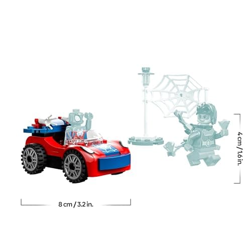 LEGO 10789 Marvel Spider-Man and Doctor Octopus Construction Toy Spidey and His Extraordinary Friends, with Glow in the Dark Parts, Kids from 4 Years Old - Image 7