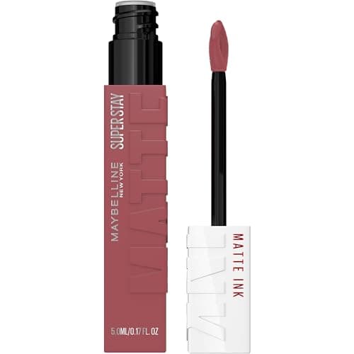 Maybelline New-York – Rouge à Lèvres Mat Liquide – Longue Tenue – Superstay Matte Ink – Teinte : Soloist (140), 5 ml - Image 3