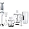 Braun MultiQuick 5 MQ5245WH, Hand Blender, 21 Speeds and Turbo Function, SplashControl Technology, Powerbell Plus, Easy-Click, Includes 600 ml Measuring Jug, 1000 W, White - Image 2